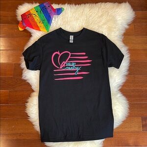 Black Graphic Kids T-Shirt